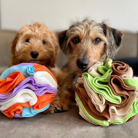 Trimmi Groen/bruin/beige Trimmi Snuffelbal