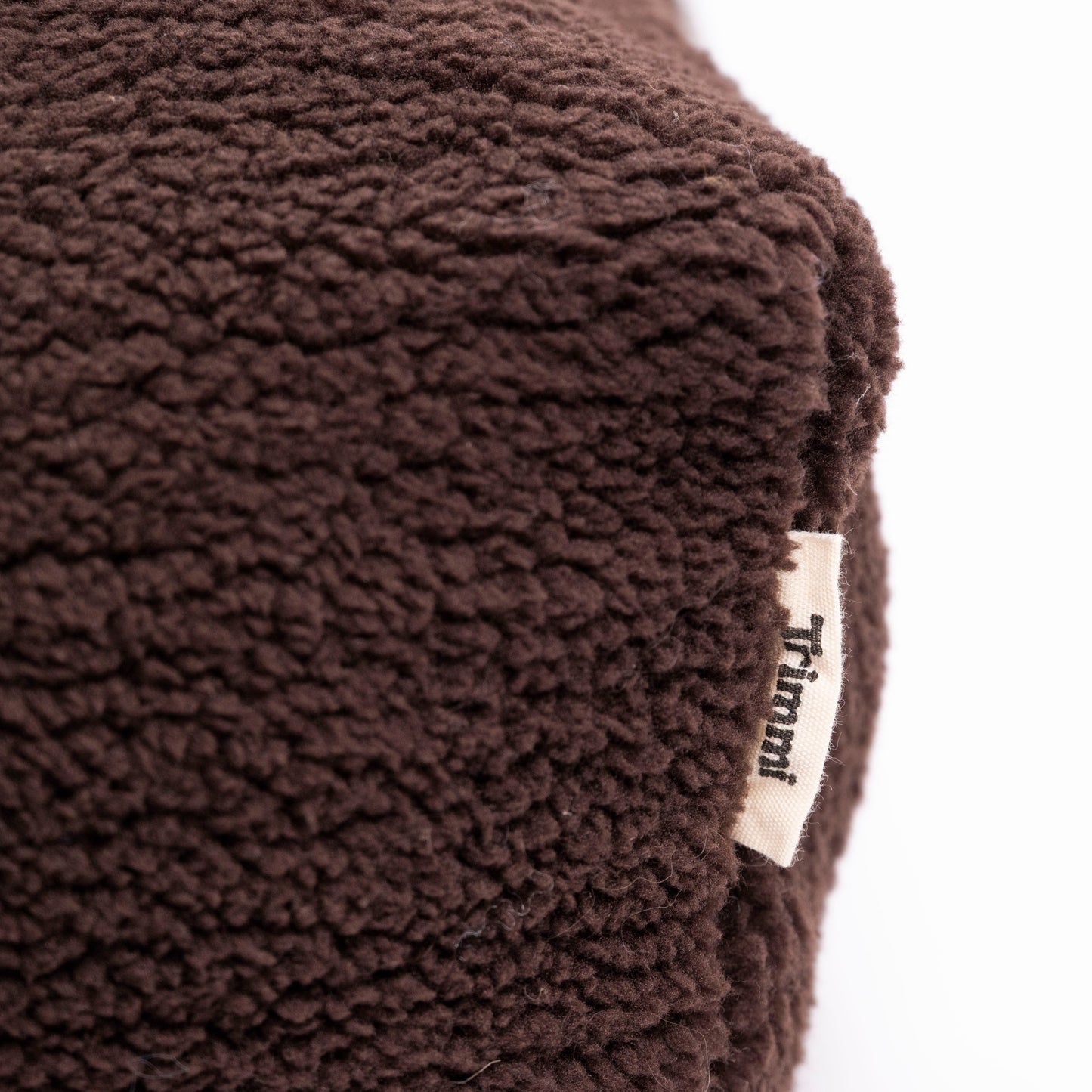 Teddy dog ​​bed chocolate