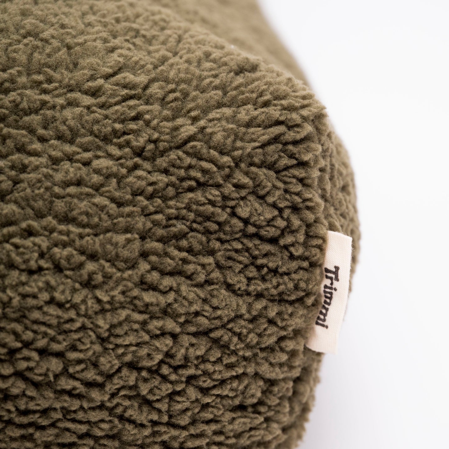 Teddy dog ​​bed olive