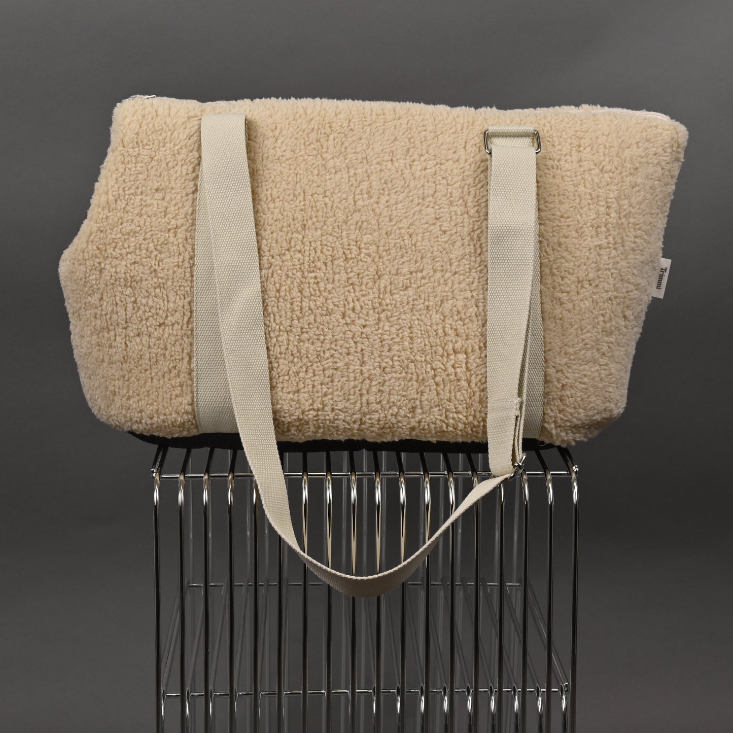 Teddy carry bag ecru