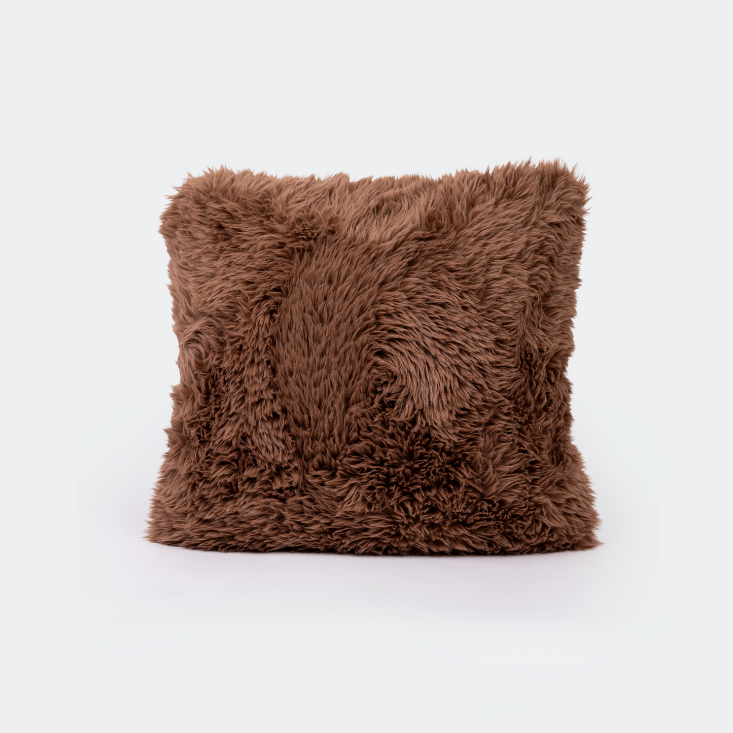 Interieur kussen faux fur mocha