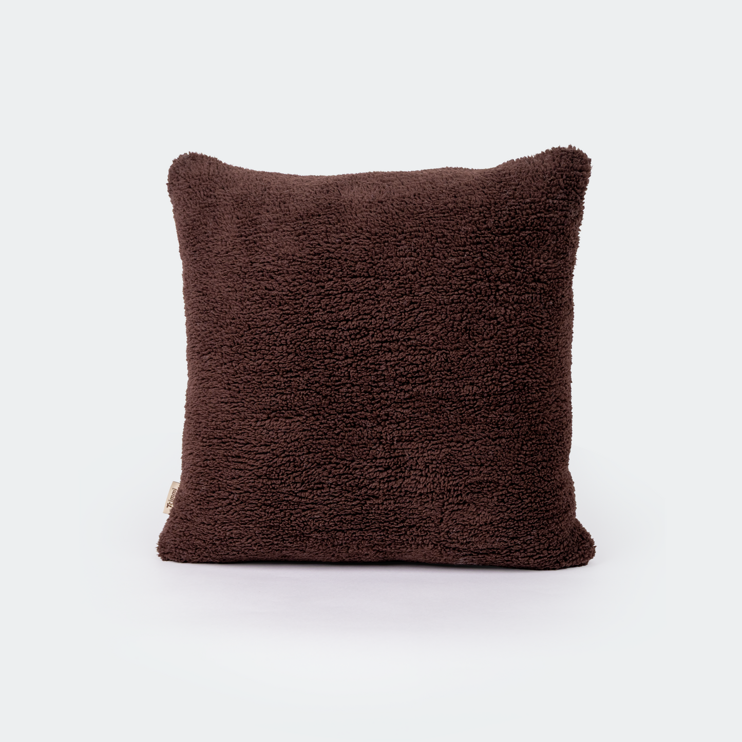 Interieur kussen teddy chocolate