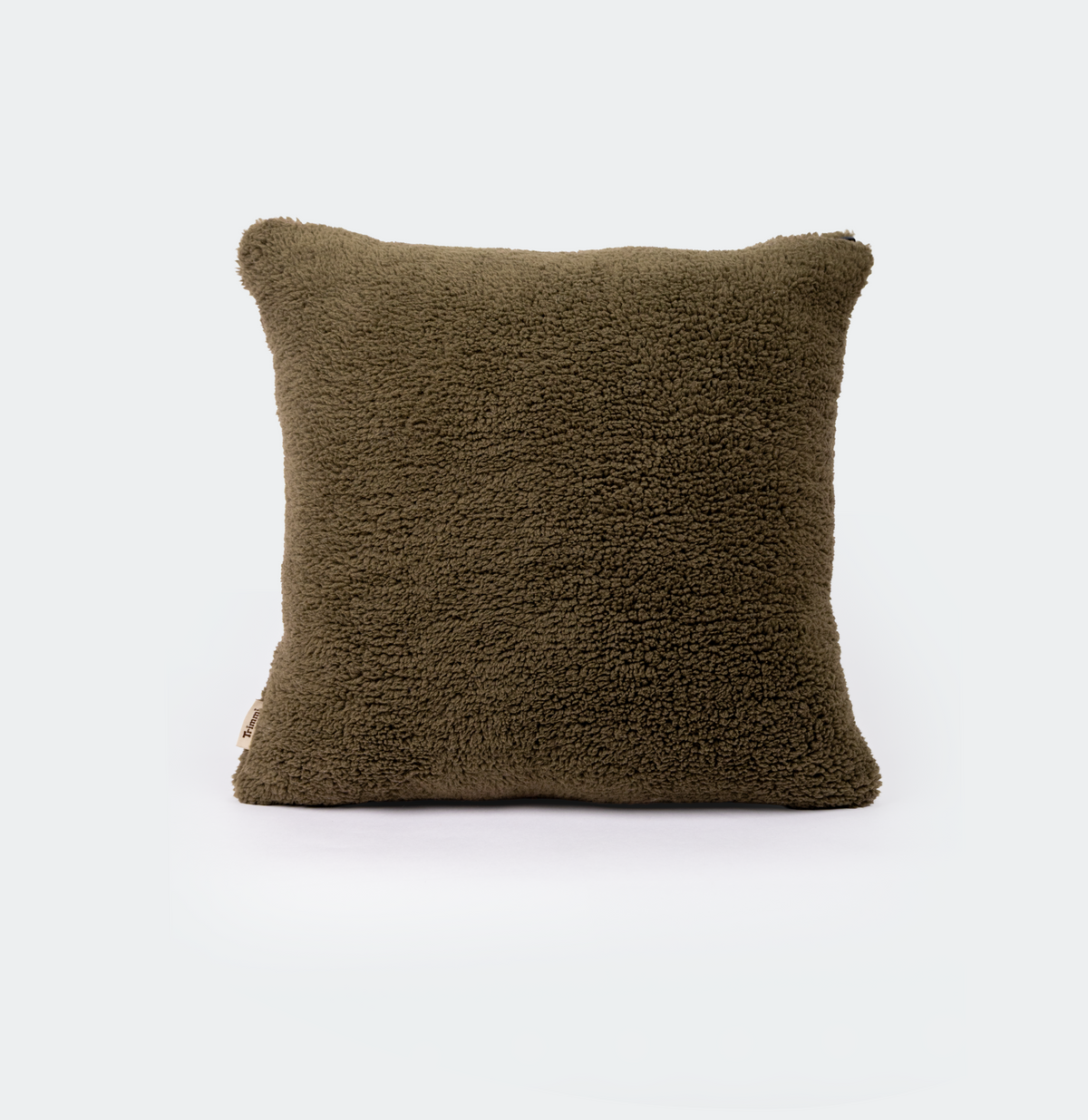 Interieur kussen teddy olive