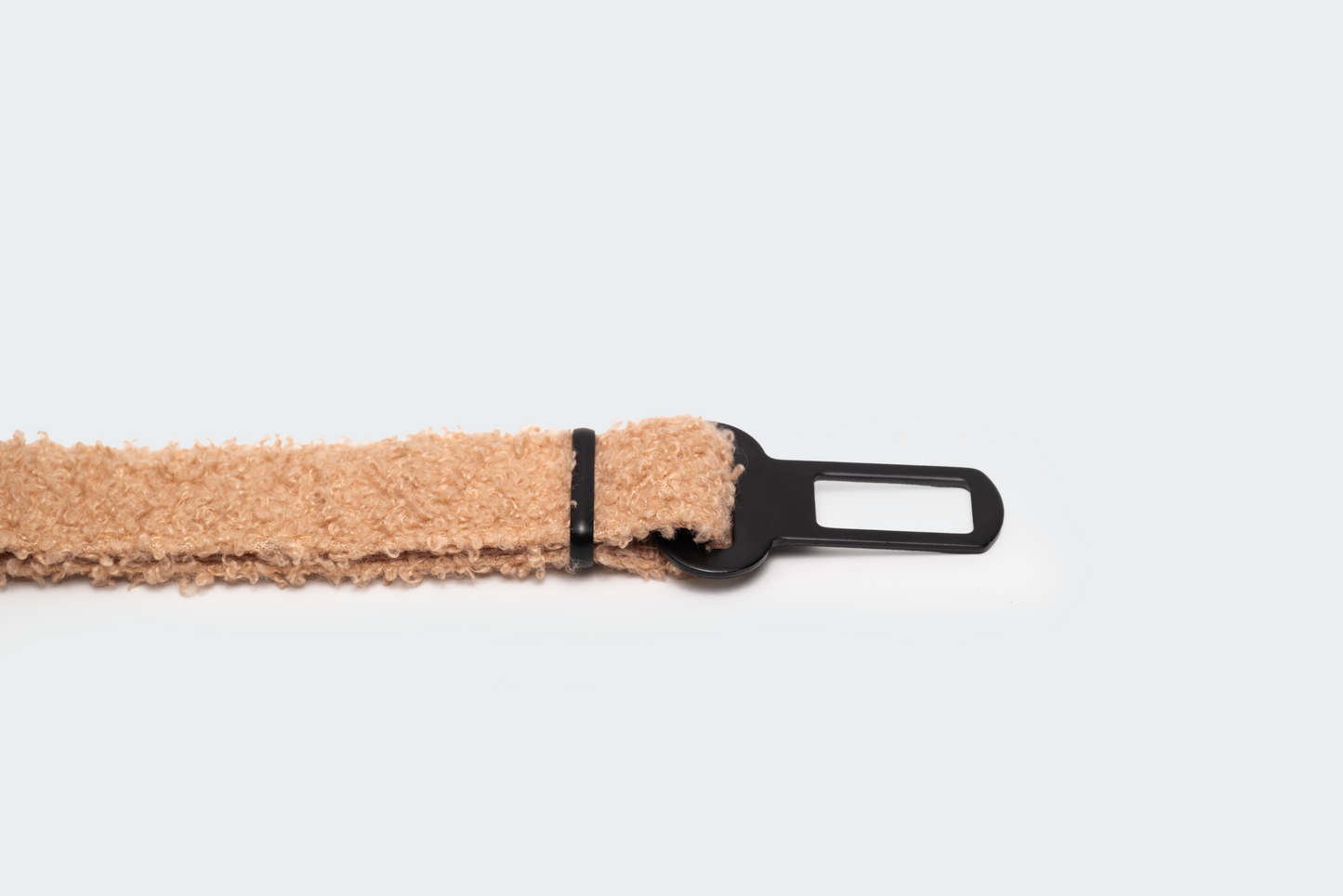 Teddy-Sicherheitsgurt beige