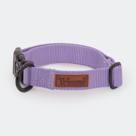 Nylon halsband lila