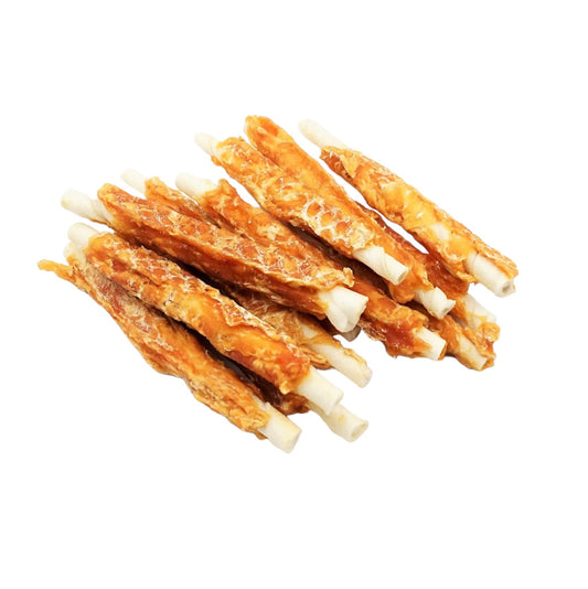 Trimmi Kauwstick 13cm (200g) Trimmi Runder kauwsnack met Kip