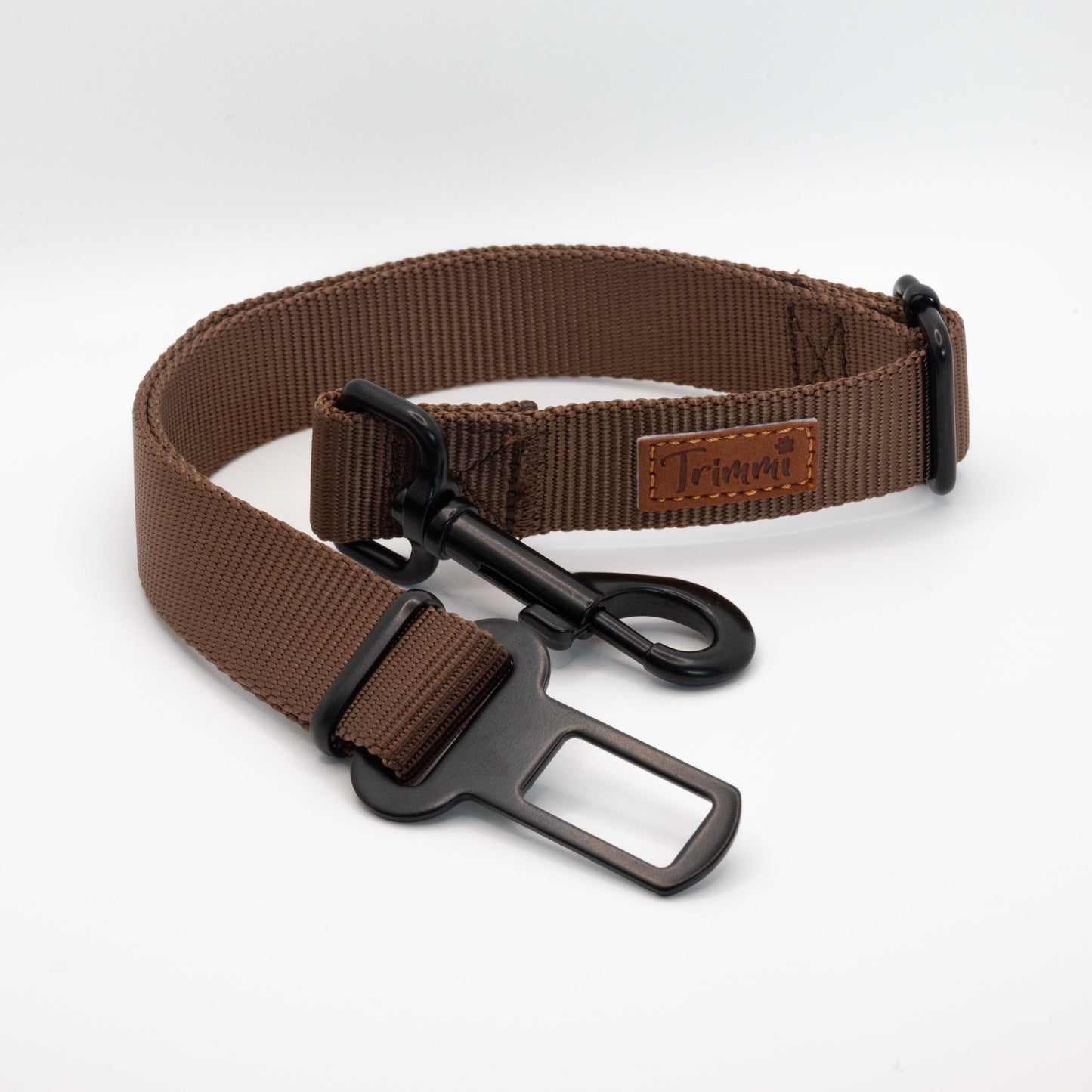 Trimmi Nee Trimmi Nylon autogordel bruin