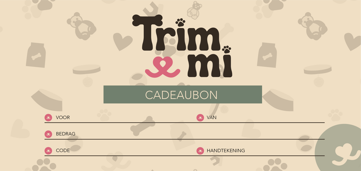 Trimmi € 10,00 Trimmi Trimmi cadeaubon
