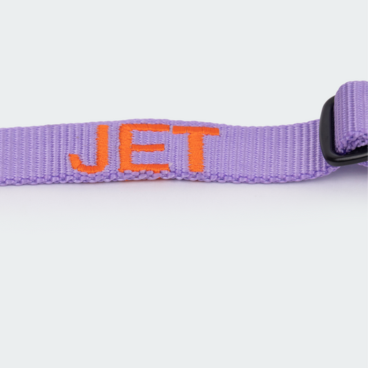 Nylon halsband lila