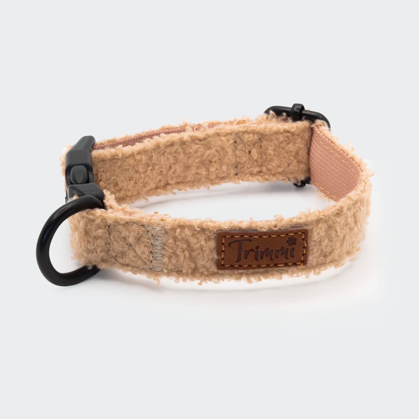 Teddykragen beige