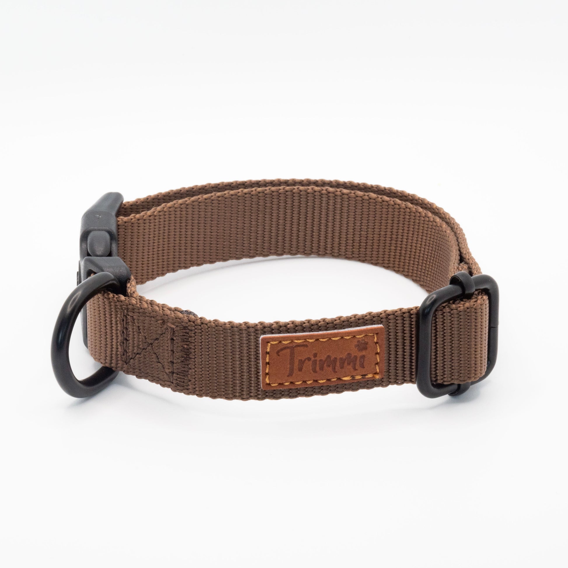 Trimmi XS / Nee Trimmi Nylon halsband bruin