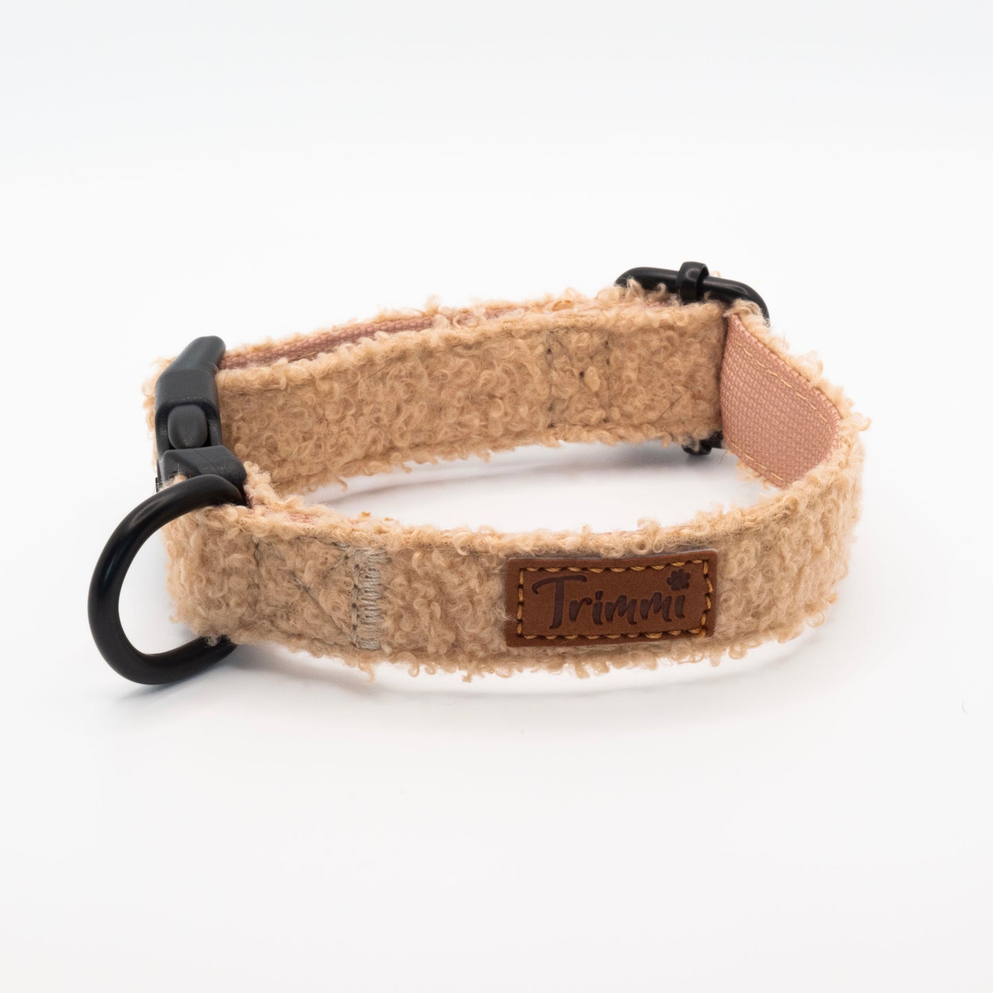 Trimmi XS Trimmi Teddy halsband beige