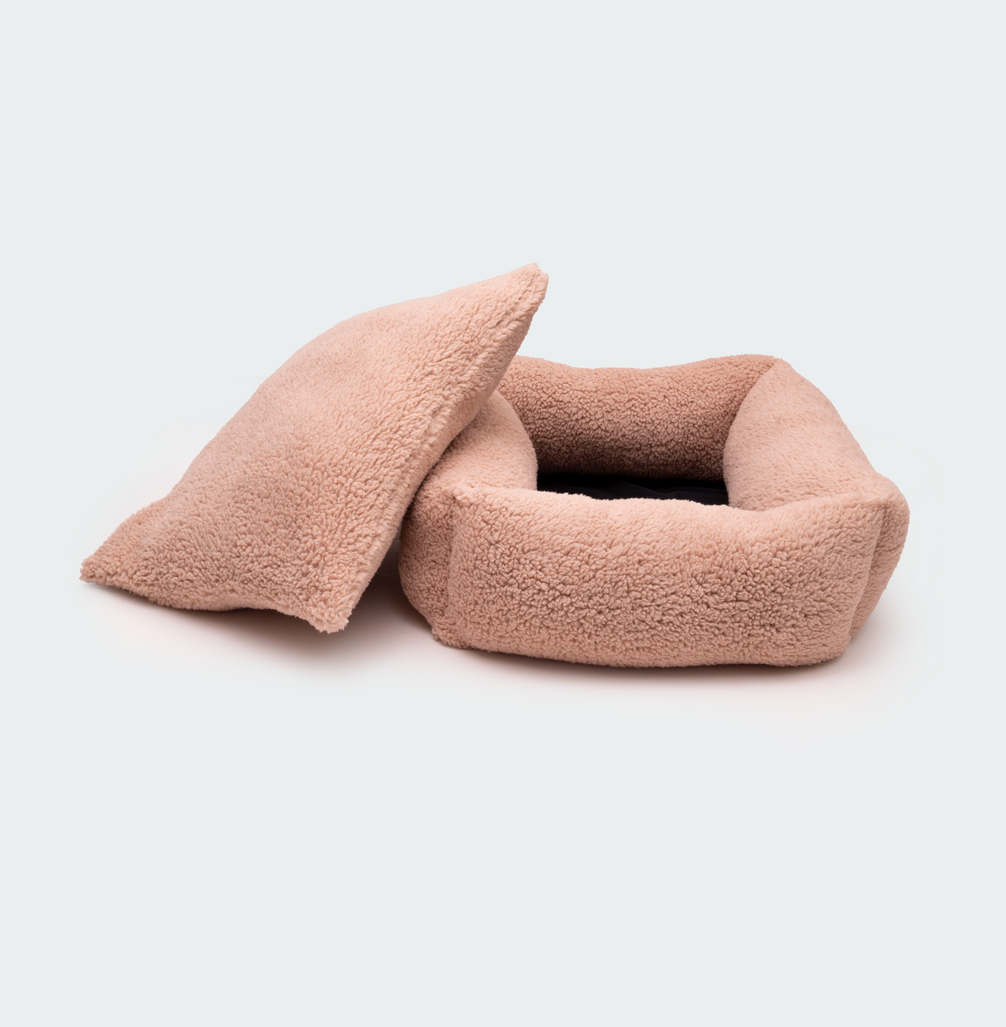 Hundebett Teddy rosa