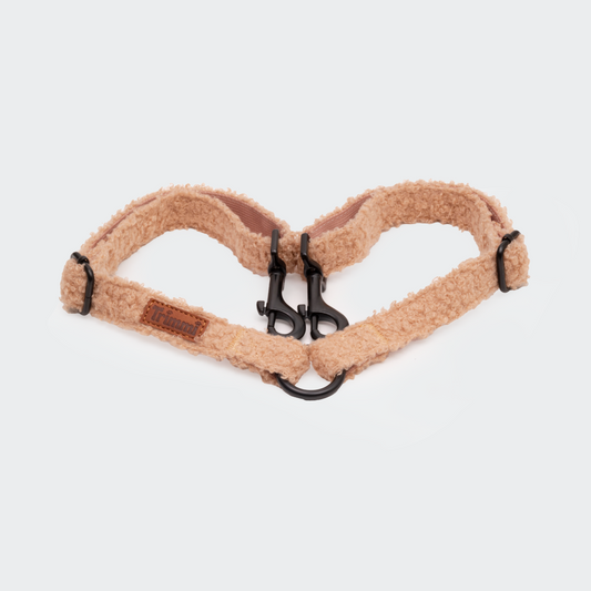 Teddy koppelstuk beige