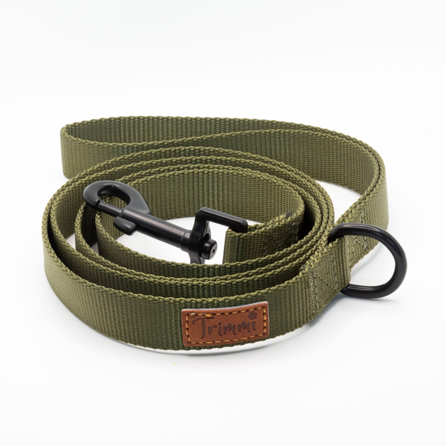 Trimmi 152 cm x 2 cm / Nee Trimmi Nylon riem groen