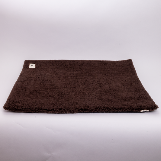 Travel dog bed chocolate