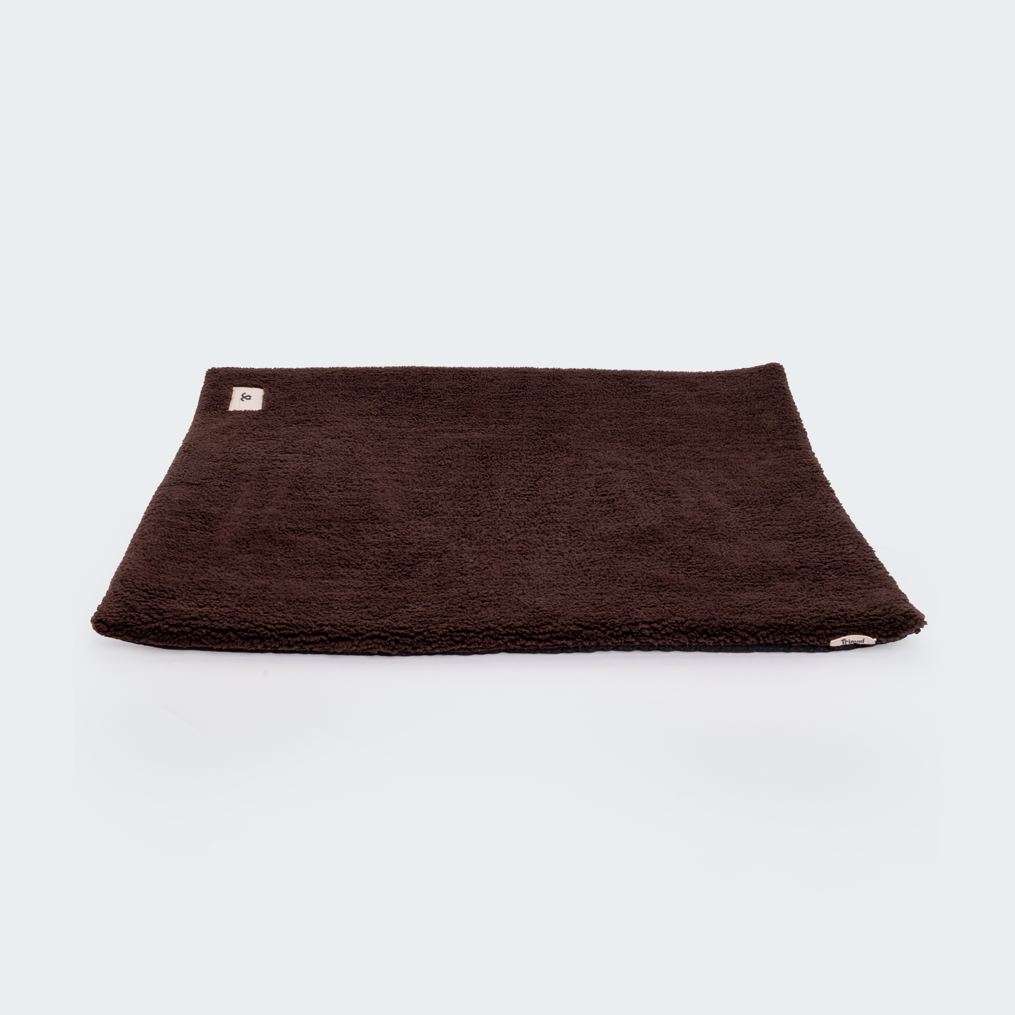 Travel dog bed chocolate
