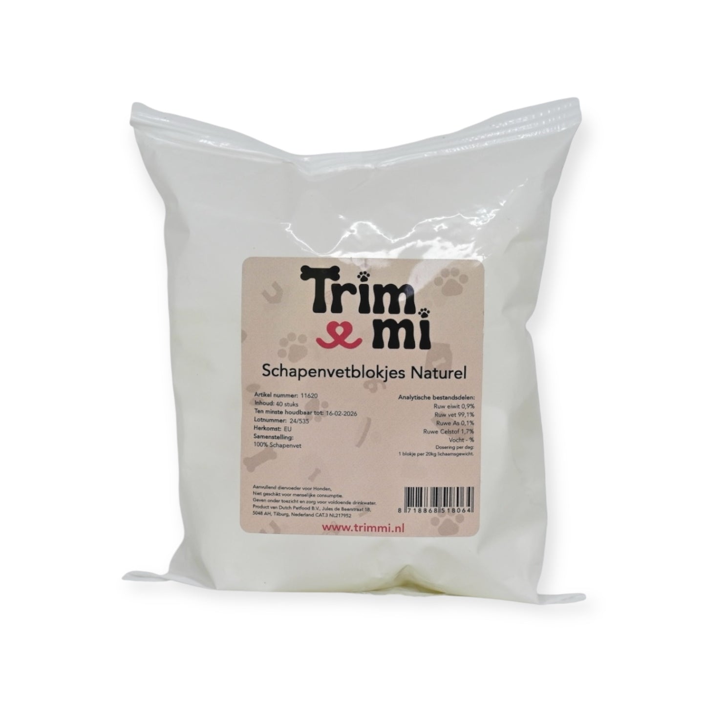 Trimmi Naturel Trimmi Schapenvet bonbons