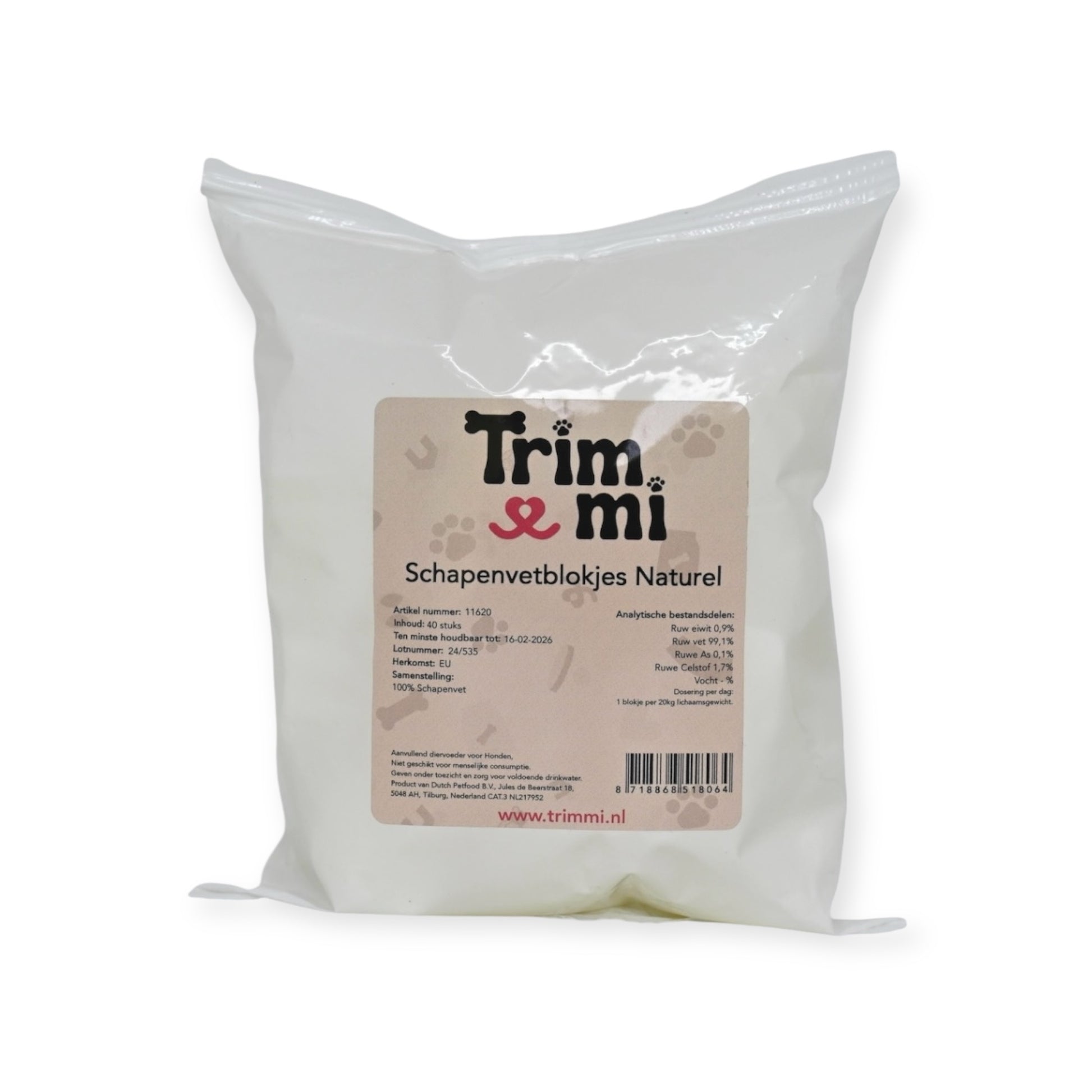 Trimmi Naturel Trimmi Schapenvet bonbons