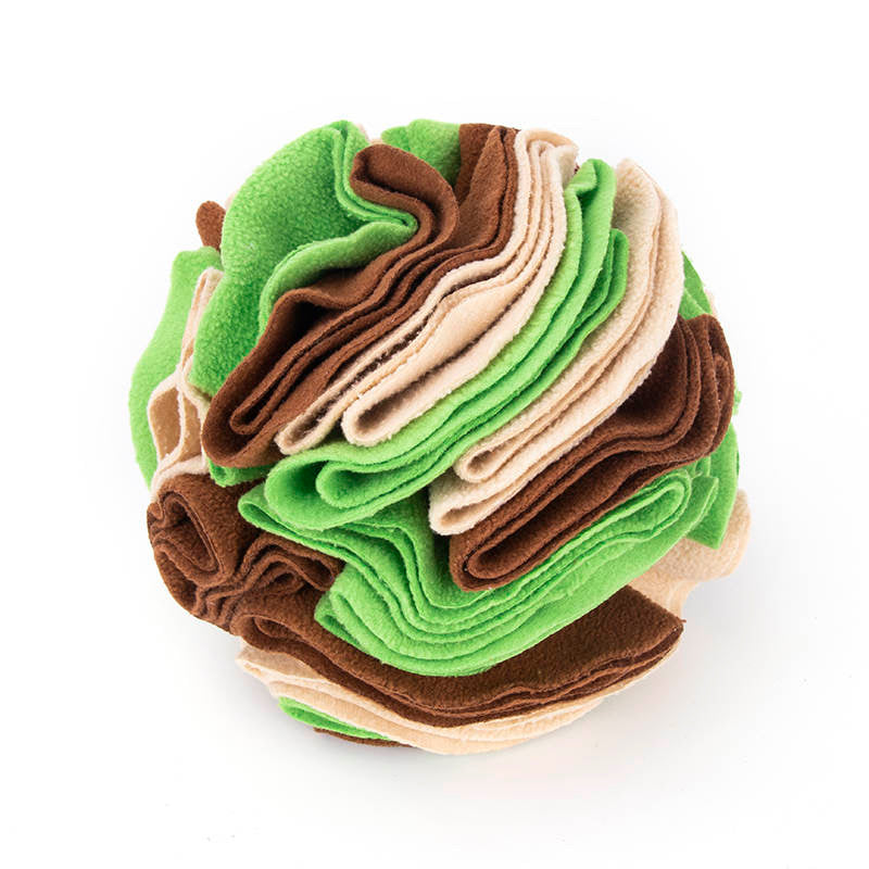 Trimmi Groen/bruin/beige Trimmi Snuffelbal