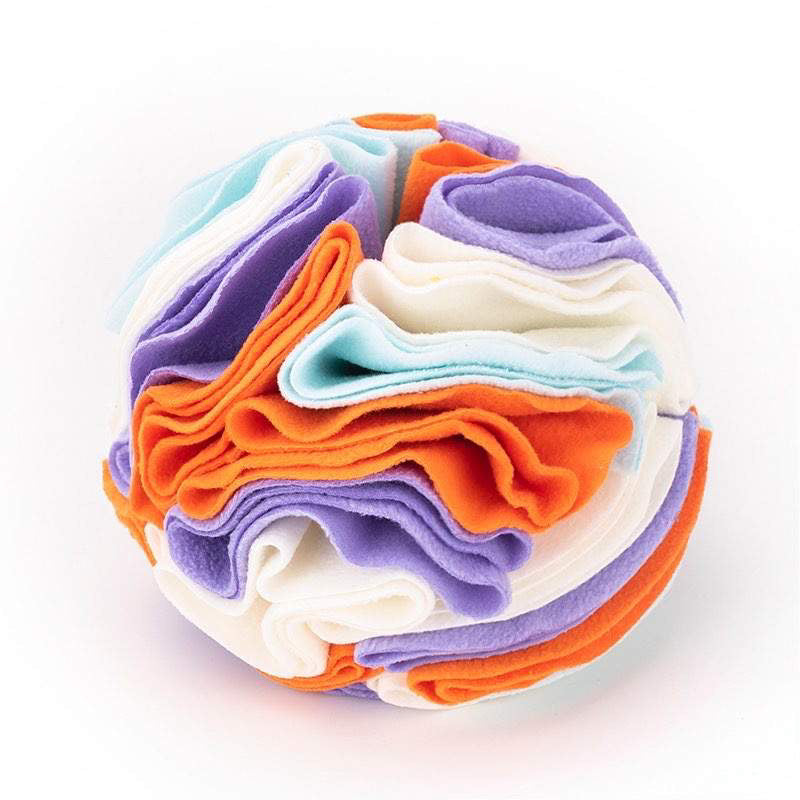Trimmi Paars/oranje/wit Trimmi Snuffelbal