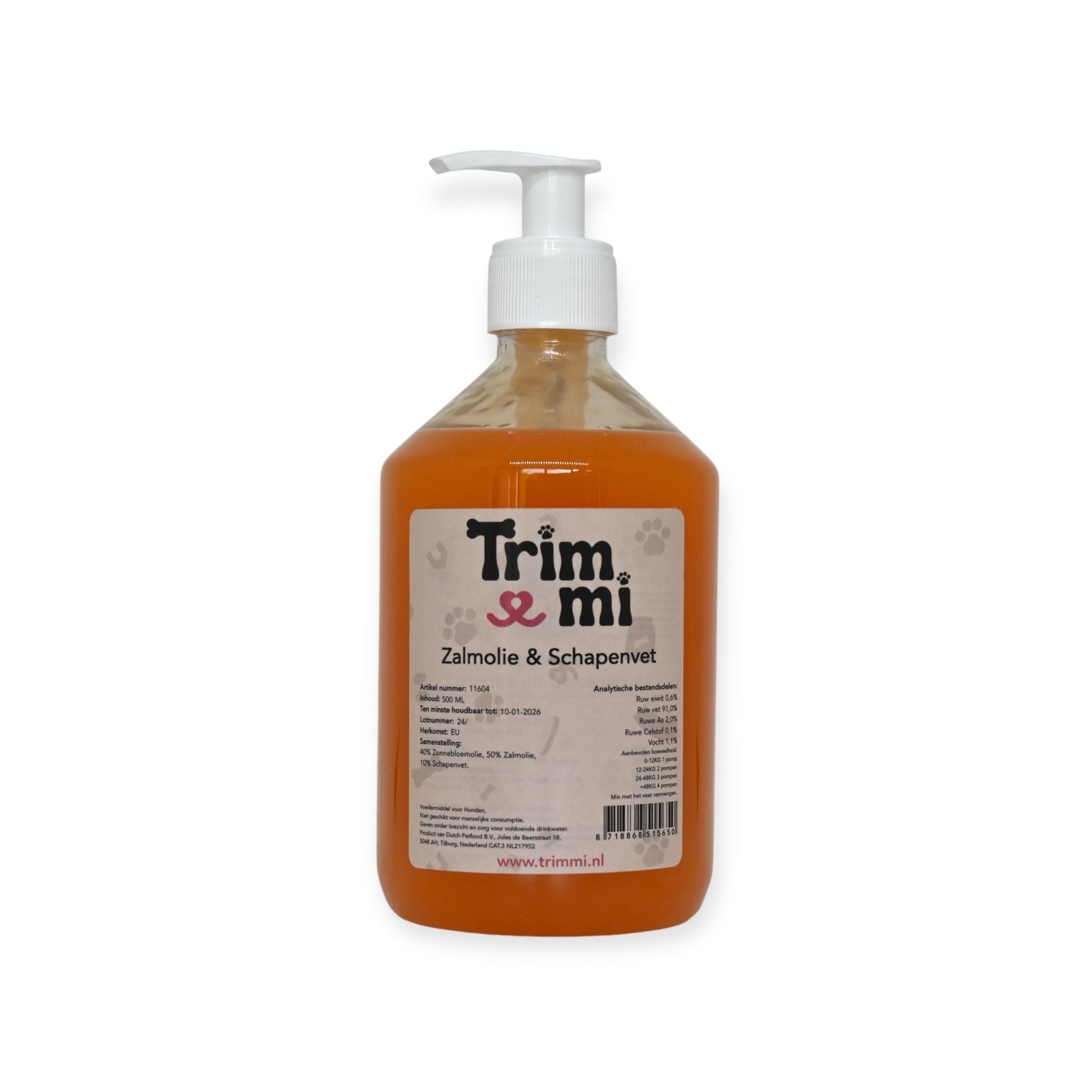 Trimmi Default Title Trimmi Zalmolie met Schapenvet 500 ml